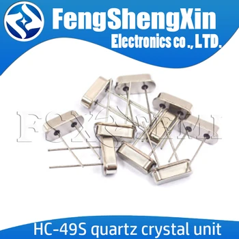 

10pcs HC-49S quartz crystal unit crystal DIP 9.8432MHZ 10MHZ 11.0592M 11.2896MHZ 12MHZ 12.288MHZ 14.318MHZ 14.7456MHZ 16MHZ