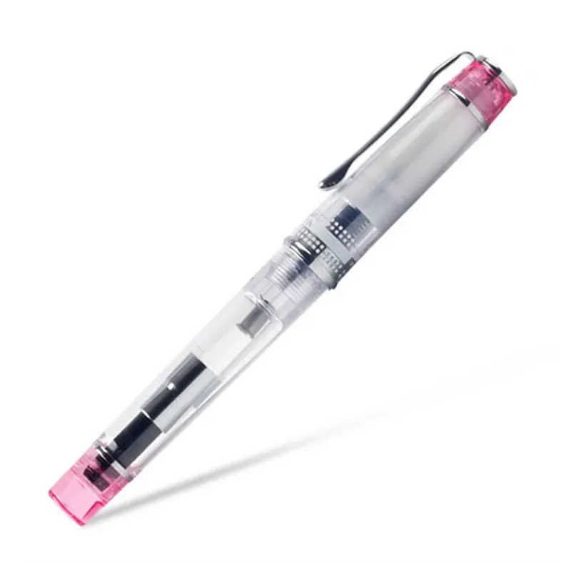 pink 1pcs Pilot Prera авторучка прозрачный корпус F/M наконечник идеальный подарок каллиграфия Пишущие принадлежности FPRN-350R 1 шт - Цвет: pink 1pcs
