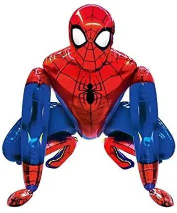 Фольгированные воздушные шары большой 3D шар супергероя Человек-паук Железный