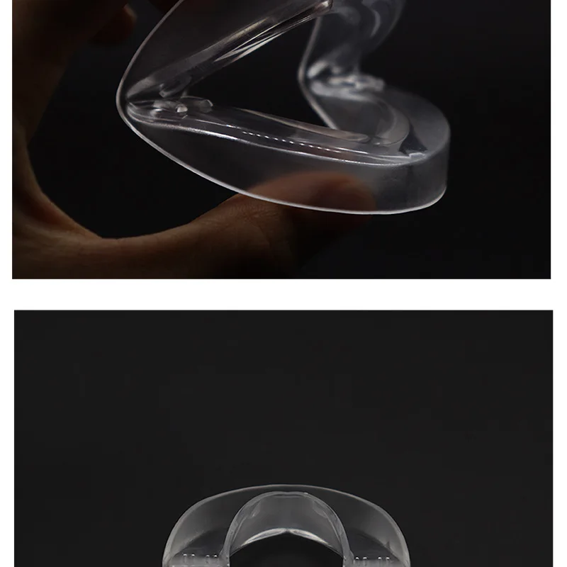 Stride into for Double Layer Grinding Tooth Socket Gum Shield Tooth Socket Adult Night Food Grade Anti-Molar Snoring Protective