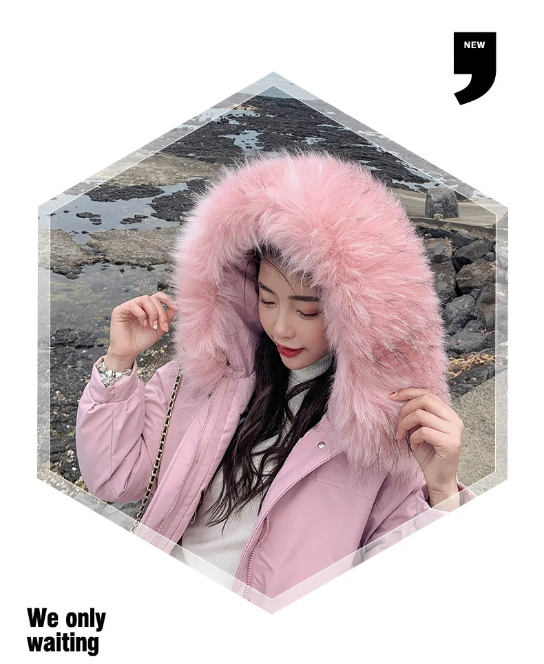 Женское зимнее черное короткое меховое пальто с капюшоном, Куртка Harajuku, уличная одежда, корейская мода, парки, одежда на молнии, ветровка xxx