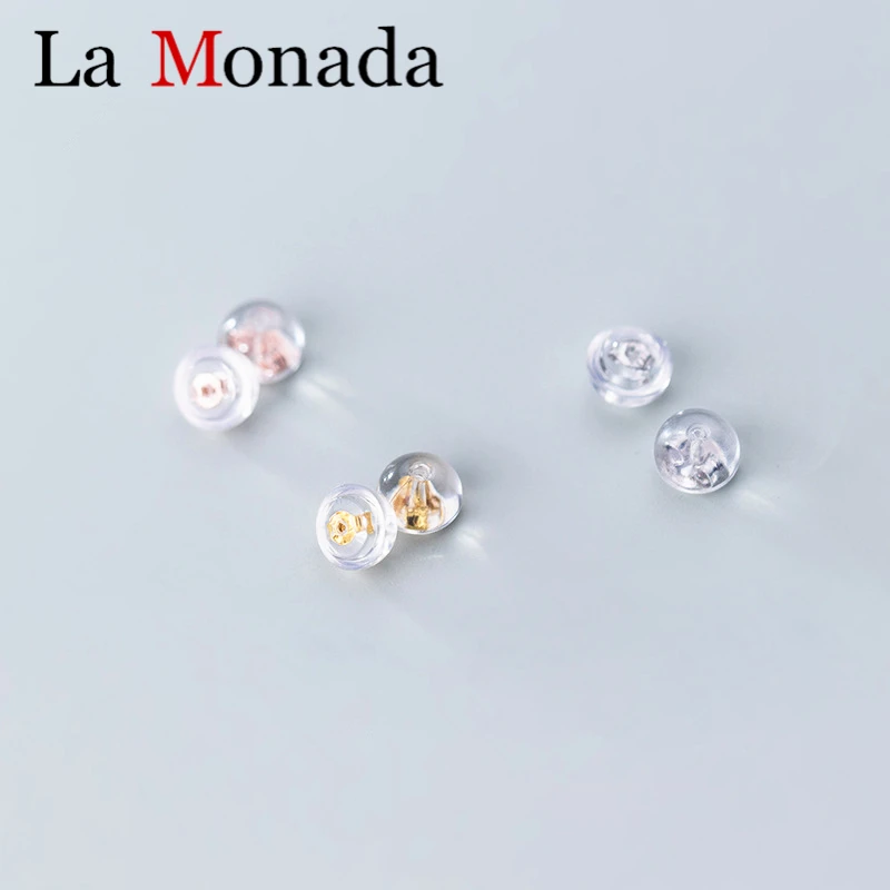 1 пара ювелирных изделий Аксессуары ручной работы серебряные затычки для ушей DIY