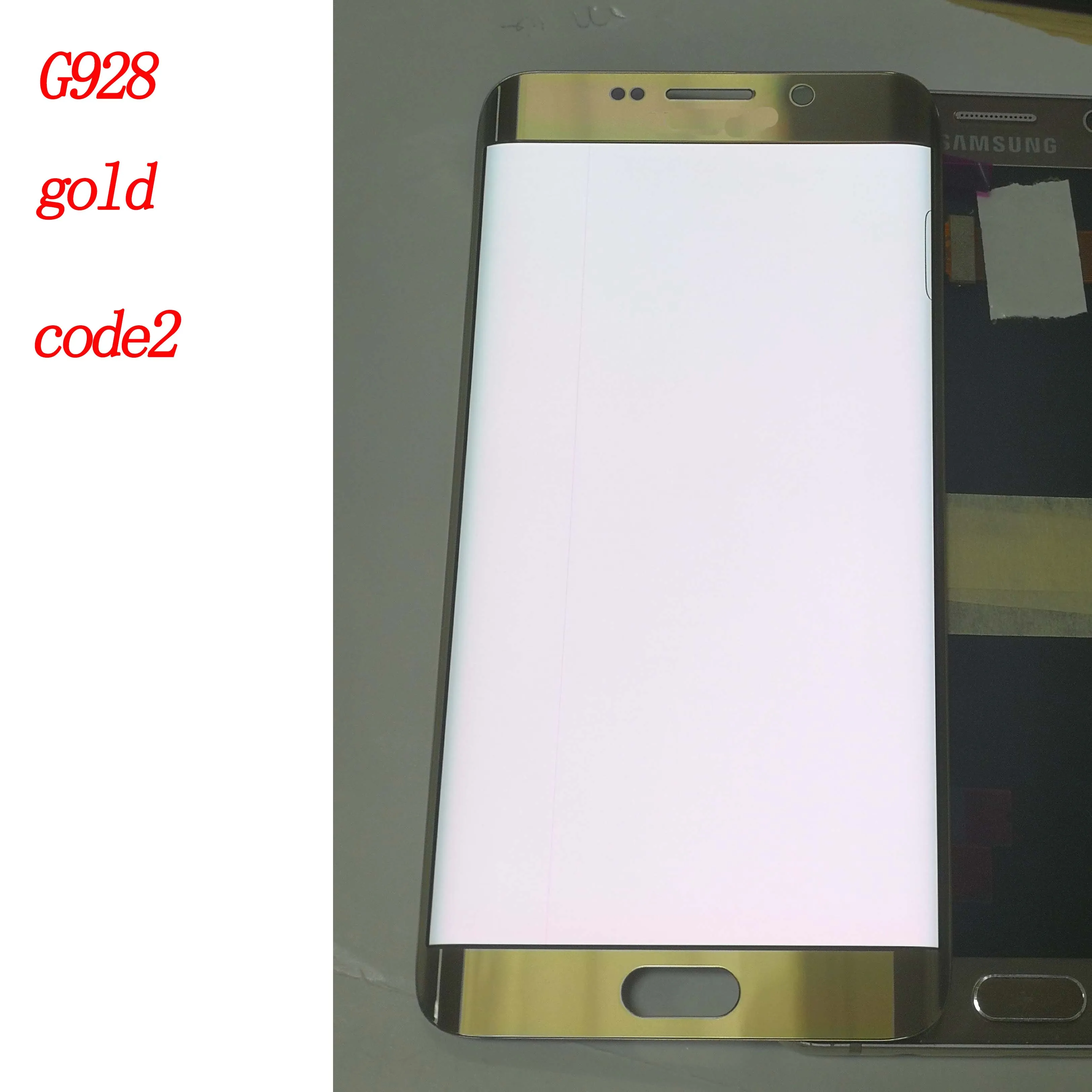 JPFix для SAMSUNG Galaxy S6 Edge Plus G928F линия тени ЖК-кодирующий преобразователь сенсорного экрана в сборе запасные части