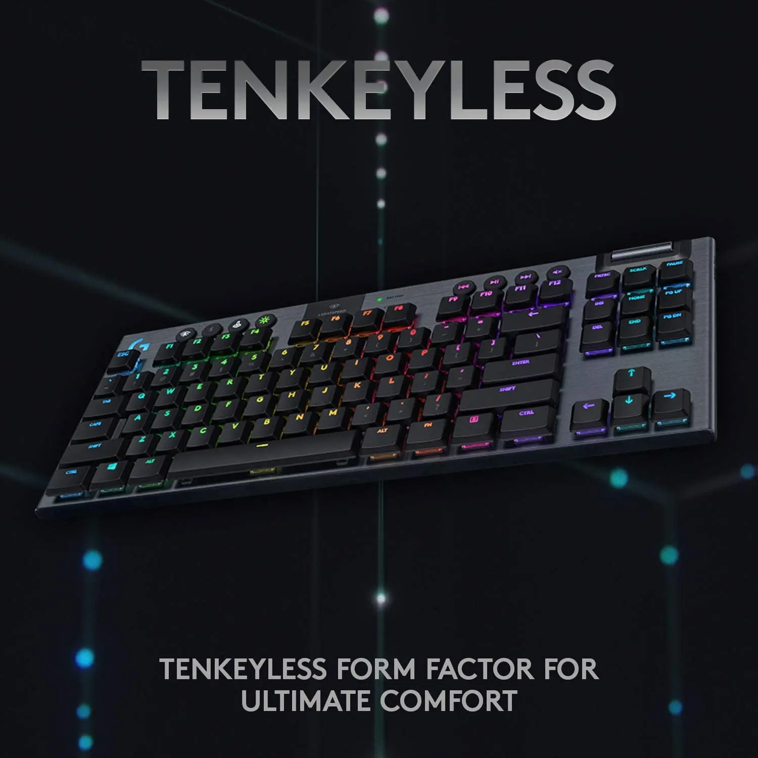 LOGITECH-G913 Tklゲーミングキーボード,ライトスピード 