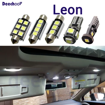 

Pure white Canbus LED bulb interior map indoor dome light kit for Seat for Leon MK 1 MK 2 MK 3 1M 1M1 1P 1P1 5F 5F8 1999-2018