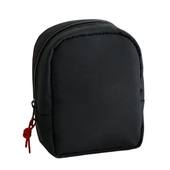 

Practical Toiletry Women Cosmetic Bag Lipstick Waterproof Zipper Closure With Compartments Mini Jewellery Travel Organizer