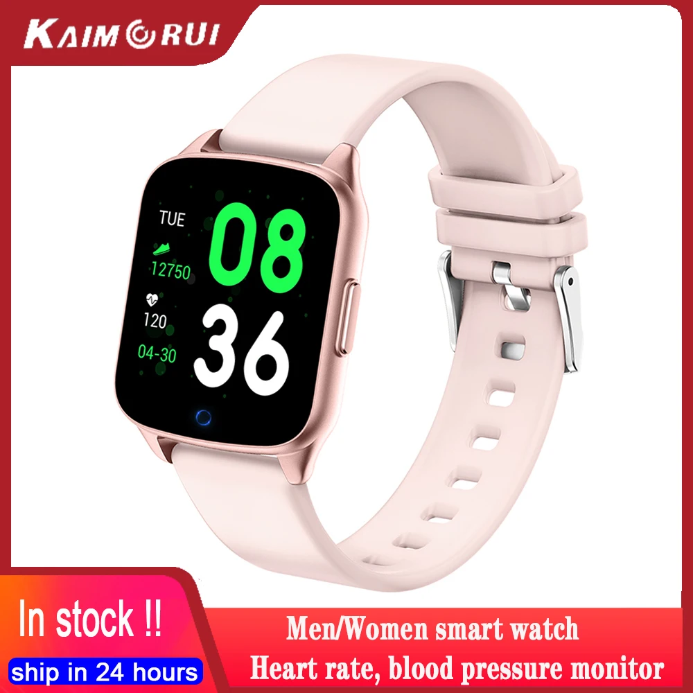 2020 женские умные часы браслет монитор сердечного ритма артериальное давление