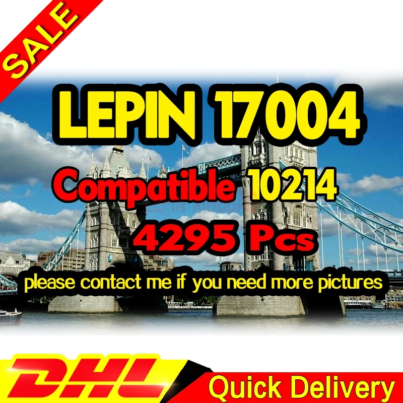 

LP 17004 City Street London Model Building Kits Assembling Brick Educational Gift LPings Toys Clone 10214