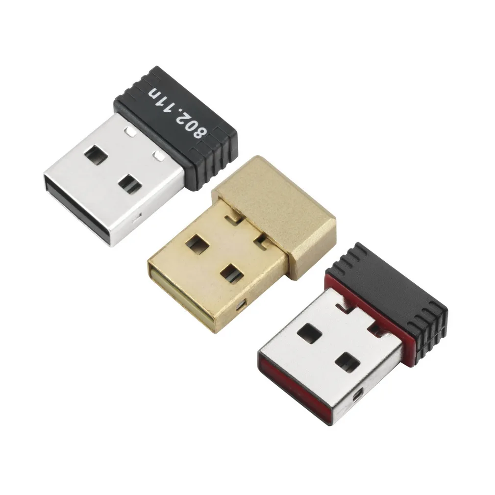 

New Mini PC WiFi adapter 150M USB WiFi antenna Wireless Computer Network Card 802.11n/g/b LAN+Antenna WiFi Adapters