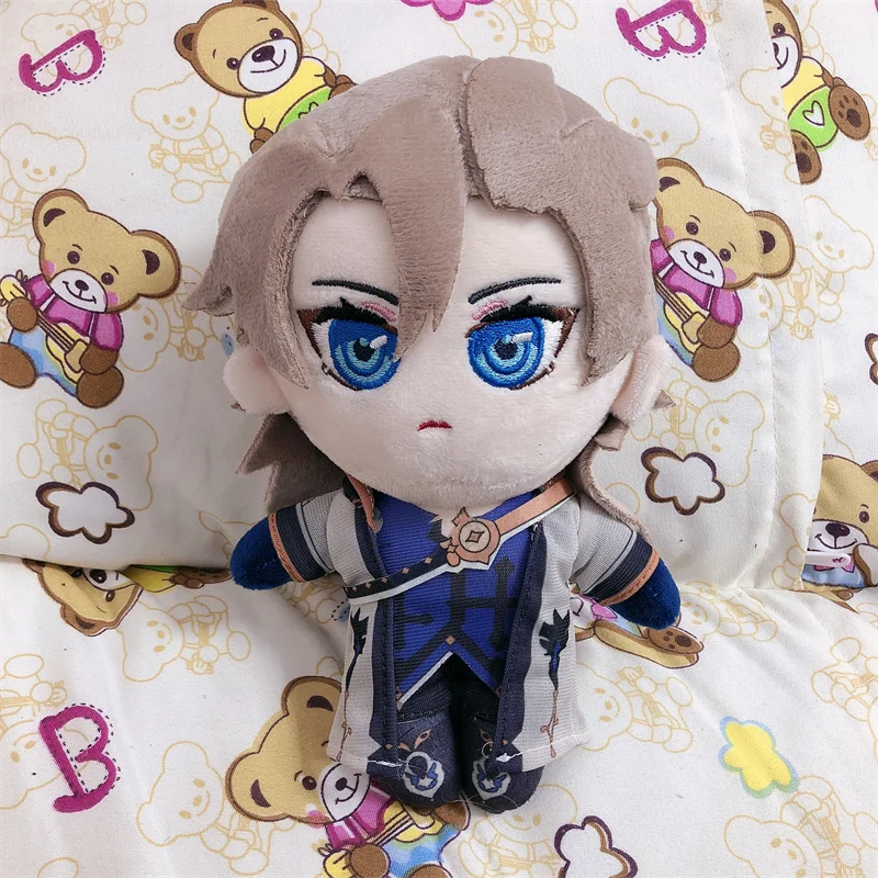 

Anime Game Impact Albedo Plush Doll Pillows Cosplay Cartoon Props Accessories