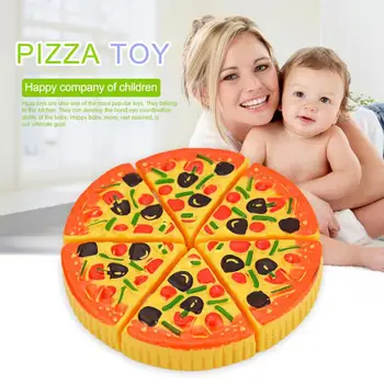 

Pretend Play Pizza Model Play House Simulation Fruit And Vegetable Pizza Checherle Children Kids Pretend kitchen Toys Xmas Gift