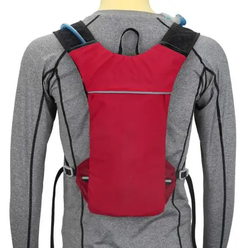 Red 5L Unisex Outdoor Sport Running Bag Jogging Cycling Bicycle Backpack Rucksack Hydration Sport Bags Light Waterproof Riding Bag - Цвет: Red
