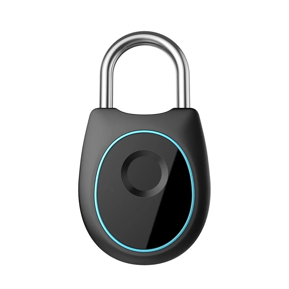 

Drawer Fingerprint Lock Waterproof Mini USB Charging Bluetooth Smart Keyless Door Padlock Furniture Security Electric Anti-theft