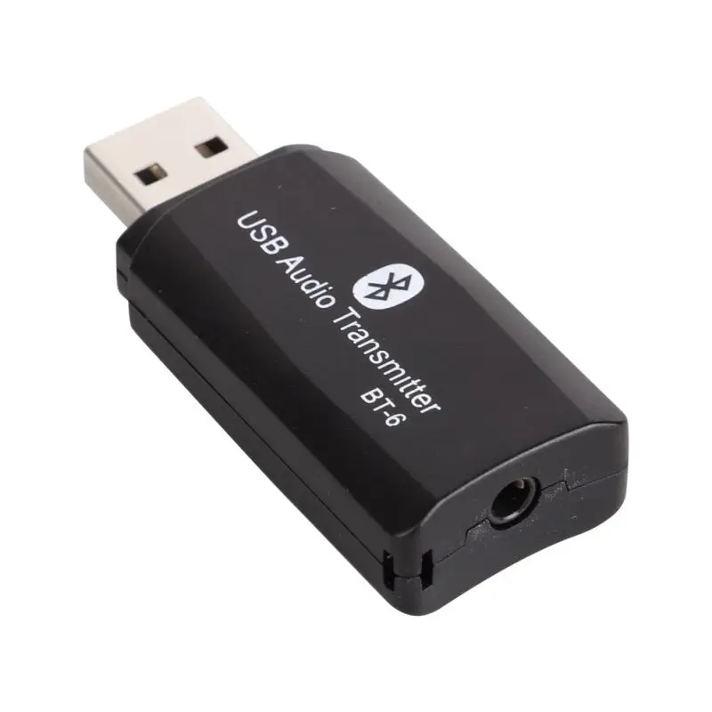 Bluetooth 5,0 передатчик приемник Мини 3,5 мм AUX стерео беспроводной адаптер с Bluetooth для автомобиля ТВ аудио Bluetooth передатчик