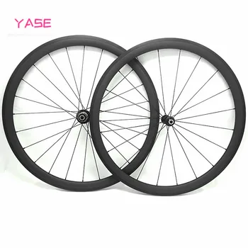

YASE 700c wheelset carbon road wheels 38x23mm carbon wheelset 700c clincher Powerway R36 pillar 1432 road bike wheels 1420g