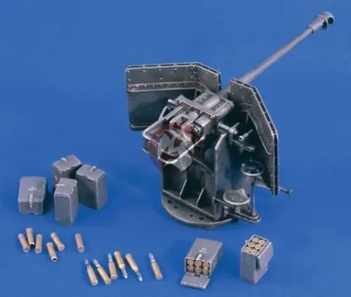 Escala 1:35, Escena de resina de fundición a presión Bureau, WWII, modelo de parada de cañón del ejército alemán, sin pintar, envío gratis