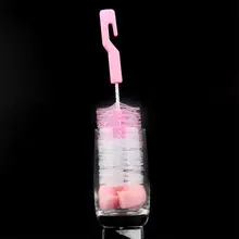 Щетка для детских сосок, щетка для бутылочек, градусная губка, очиститель с соской, щетка