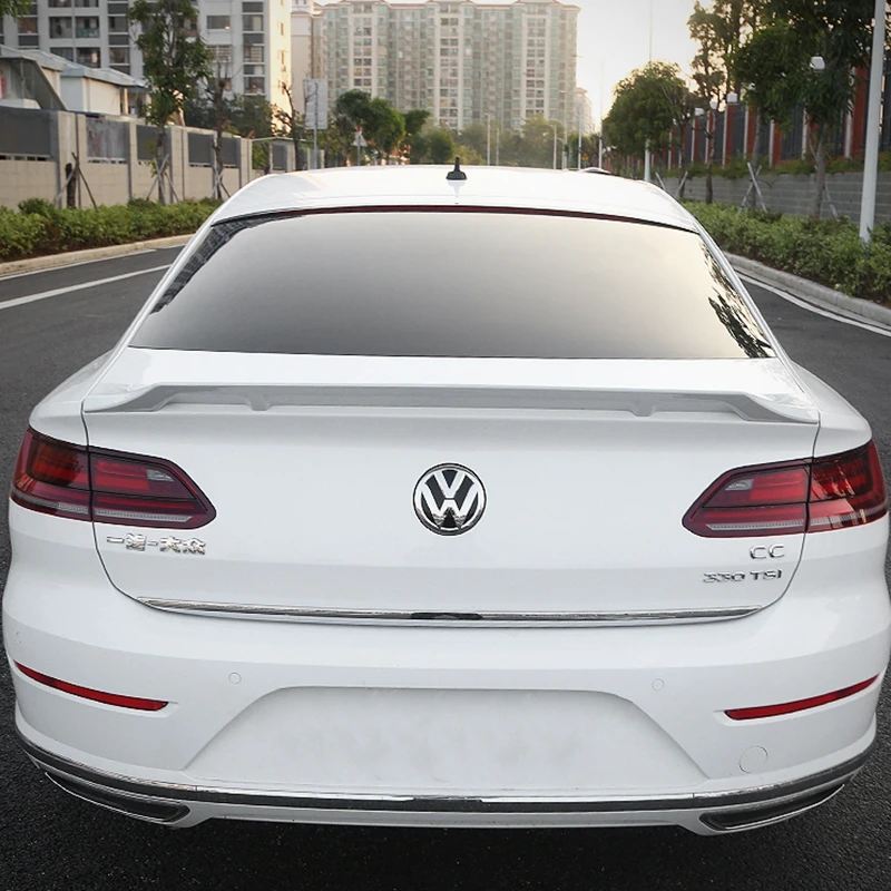 Спойлер для Volkswagen New CC 2018 2019 высококачественный спойлер из АБС пластика заднего