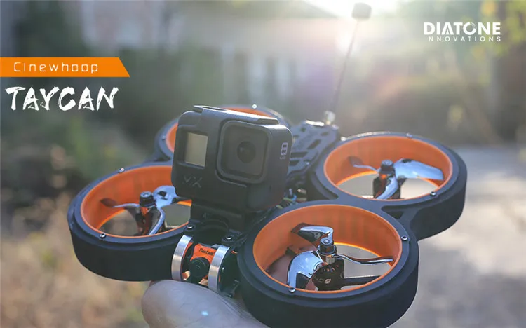 Diatone MX-C Taycan CineWhoop рамка 158mnm 3 дюйма FPV Whoop комплект из углеродного волокна для рамы для RC FPV гоночный Дрон многороторный