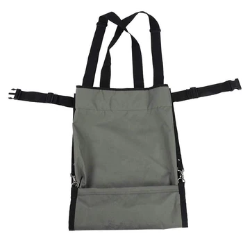 

Garden Fruit Picking Apron Oxford Cloth Vegetables Harvest Picking Apron with Large Storage Pocket
