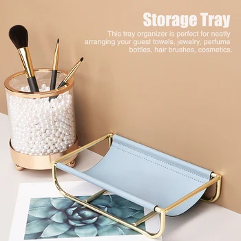 

Desktop decoration storage tray living room wrought iron bedroom entrance Nordic key holder