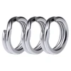 100pcs/lot 3#-8# Fishing Swivel Split Rings Stainless Steel Snap Hook Ring Lure Connecting Ring Fishing Lure Accessories ► Photo 3/6