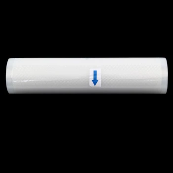 

4 Rolls 20*500cm Cheapest Textured Vacuum Food Sealer Storage Bags Transparent