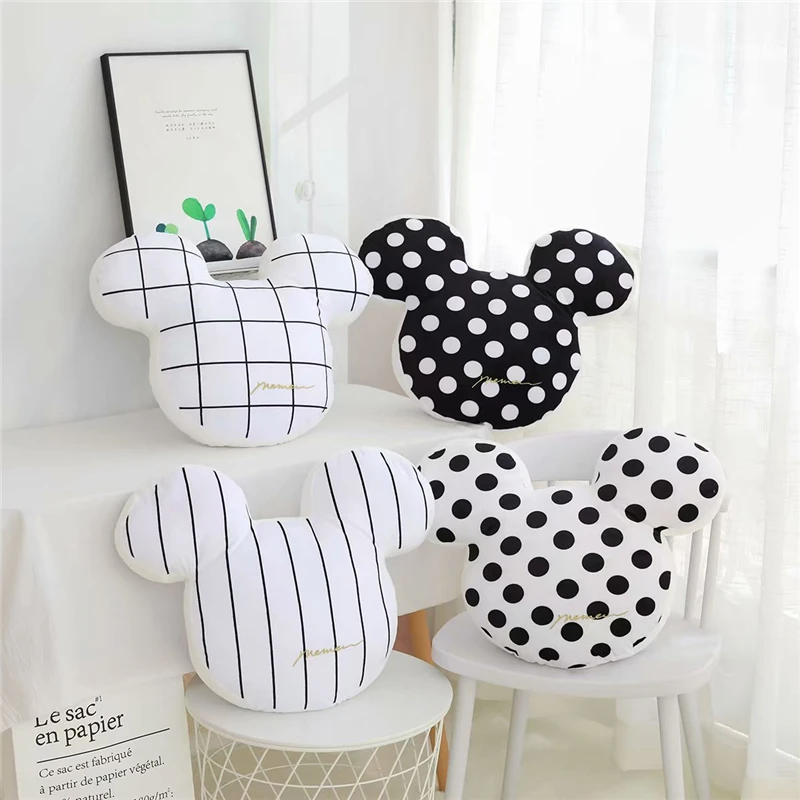 Cute Lovers Mickey Minnie soft Cushion stuffed plush sleeping pillows Wholesale custom home decorative
