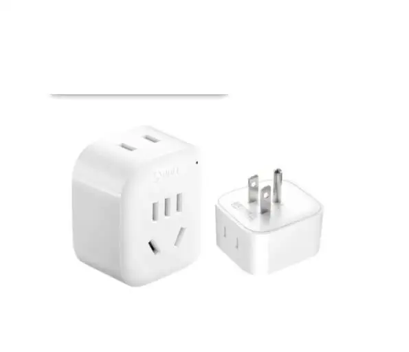 BULL GN-L01A use in America japan travel Converter socket converter 3pins plug US Power AC Adapter Plug