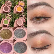 Блестящие тени для макияжа Палитра теней для век Палитра Блеск поляризации тени для век сверкающий пигмент «duochrome» тени для век одиночный