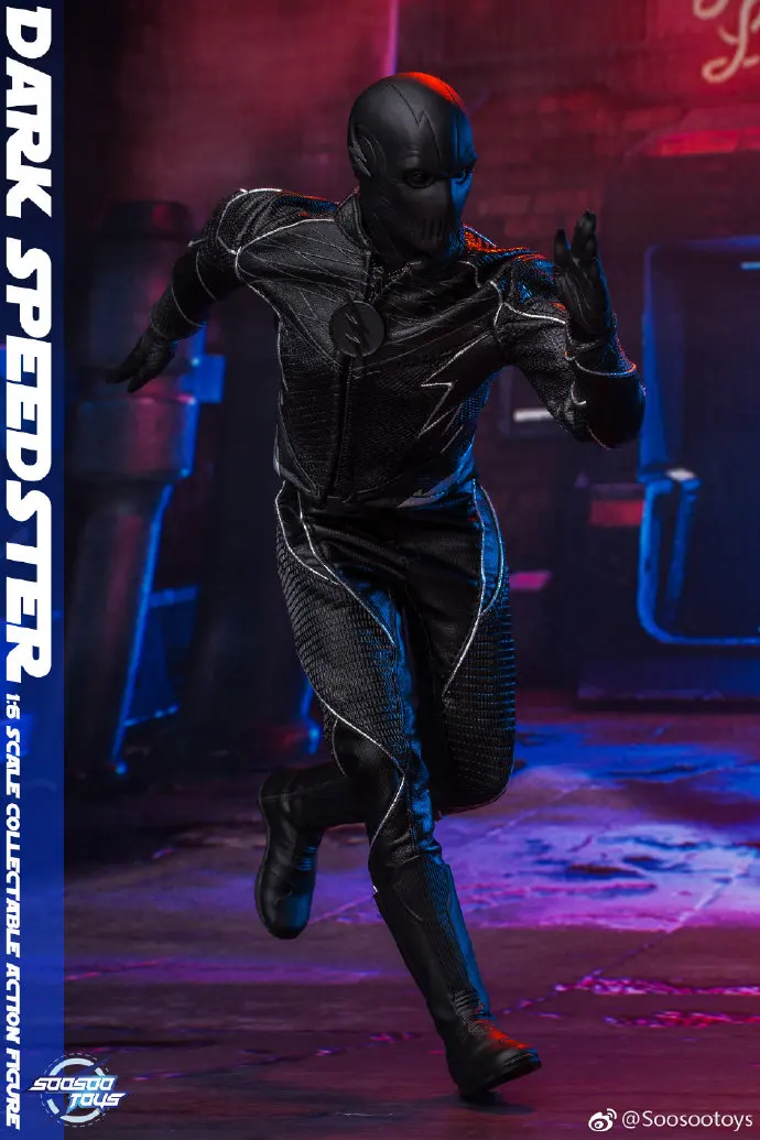 SOOSOOTOYS SS-010 1/6 черная вспышка темная Коллекция фигурка для фанатов подарок на праздник