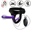 Double Penis Realistic Dildos Strapon Ultra Elastic Harness Belt Strap On Big Dildo Vibrator Adult Sex Toys For Woman Lesbian 1