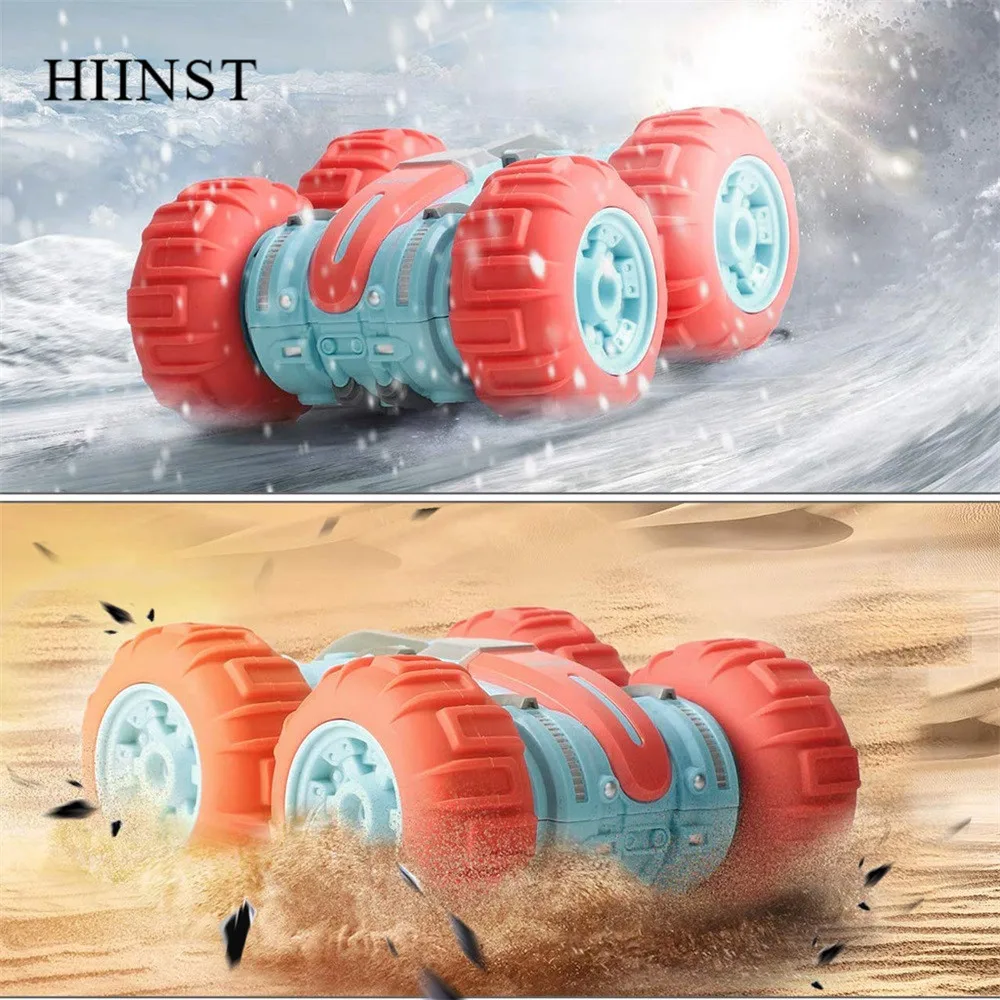 HIINST игрушки RC автомобиль электрический трюк Дрифт багги автомобиль 4WD умный пульт дистанционного управления градусов вращения Bounce ролл автомобиль Водонепроницаемая игрушка
