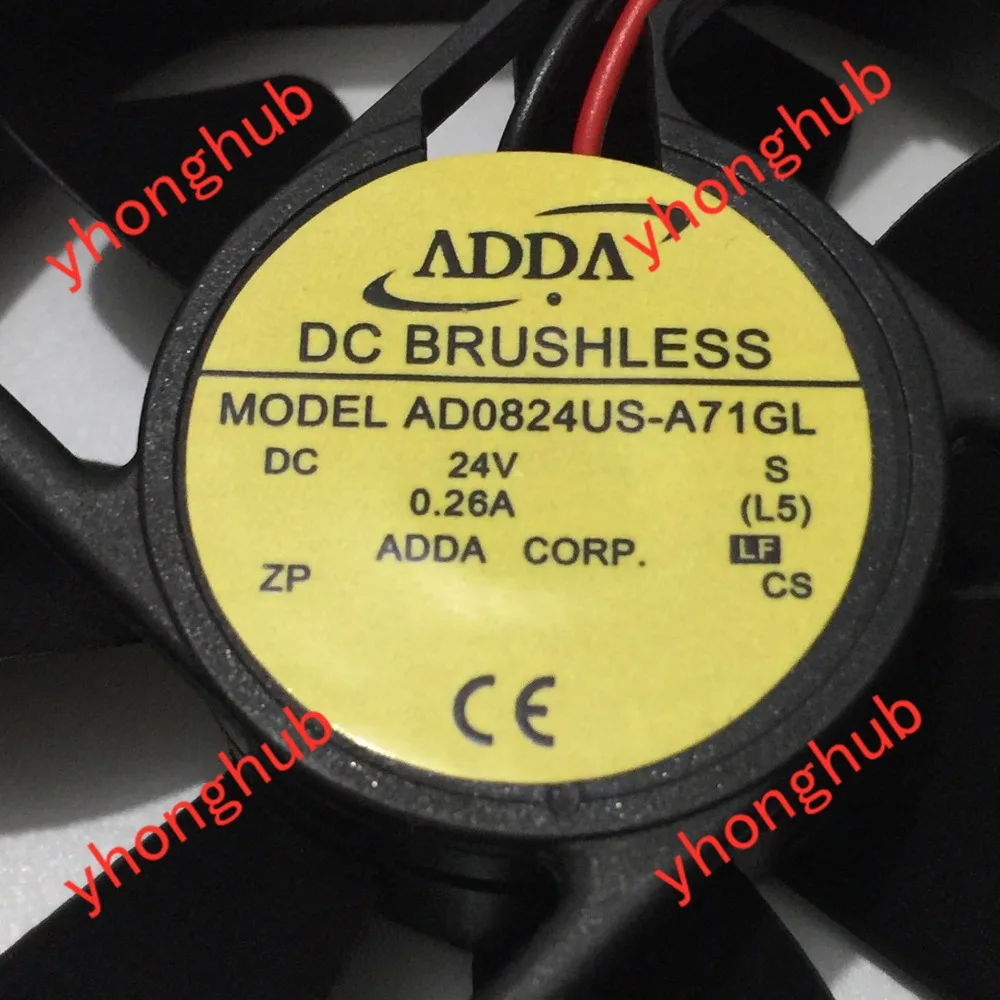 ADDA AD0824US-A71GL S DC 24V 0.26A 80x80x25mm серверный кулер