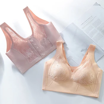 

Sexy Plus Size Bra for Women Push Up Underwear Bh Semaless Lingerie Large Cup Bralette Padded Brassiere Femme Intimates 6XL #F