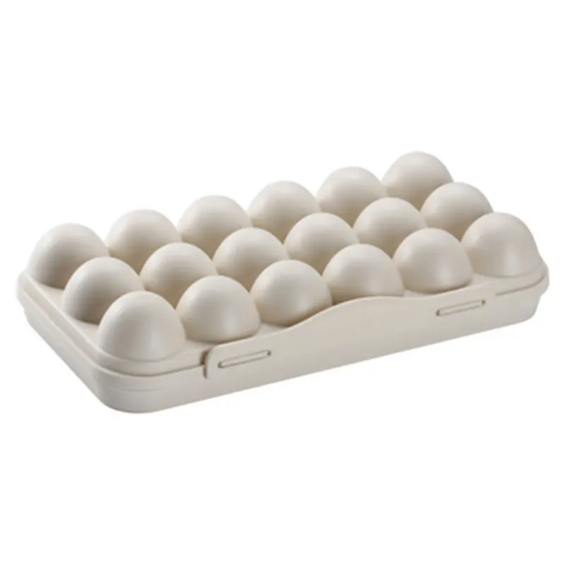 2 размера, лоток для яиц, коробка для хранения яиц, холодильник, контейнер для хранения, домашняя Организация хранения, бытовые кухонные инструменты - Цвет: 06-18grid