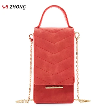 

YIZHONG Leather Luxury Shoulder Bag Fashion Purses and Handbags Multifunctional Messenger Bag Cell Phone Pocket Crossbody Bags