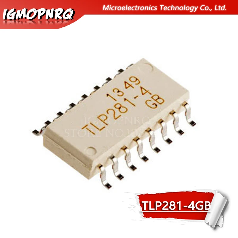 10 шт. TLP281-4GB SOP16 TLP281-4 SOP TLP281 SOP-16 SMDnew и оригинальный IC | Электронные компоненты