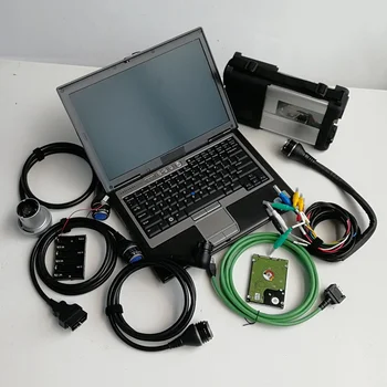 

2019 Super MB Star C5 SD C5 + 320GB HDD with software V03/2020 + D630 Used laptop computer for Ben-z Auto Star Diagnostic Tool