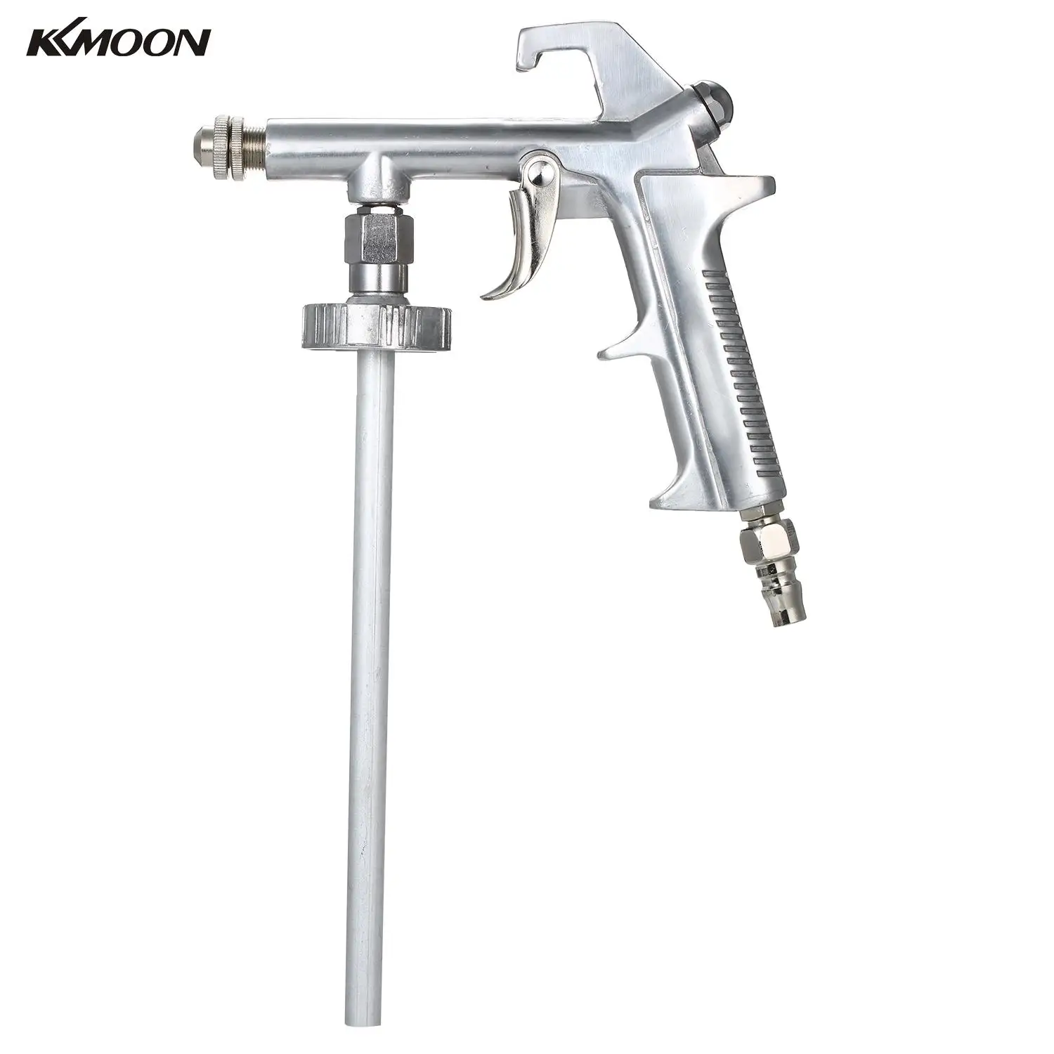 KKMOON портативный алюминиевый сплав клеевой пистолет Пескоструйный пистолет-распылитель Аэрограф краска для автомобильного шасси под Металлическим покрытием