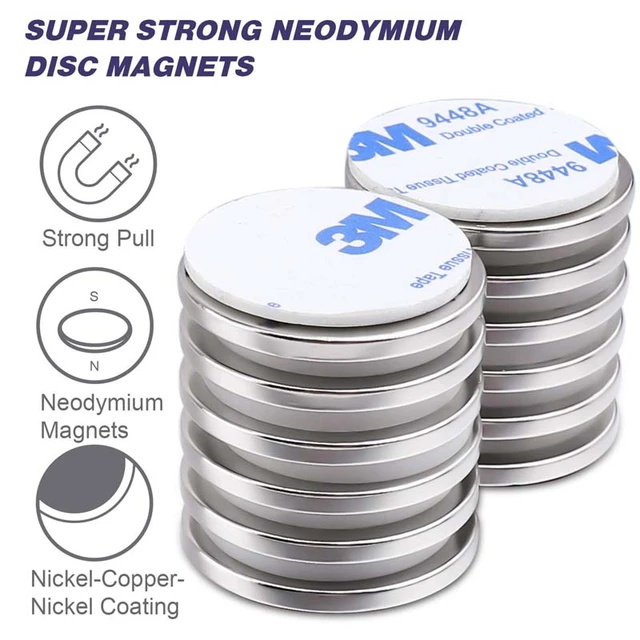 Super Strong Neodymium Disc Magnets Powerful Rare Earth Magnets for Fridge,  DIY, Building, Scientific, Craft, and Office Magnets - AliExpress