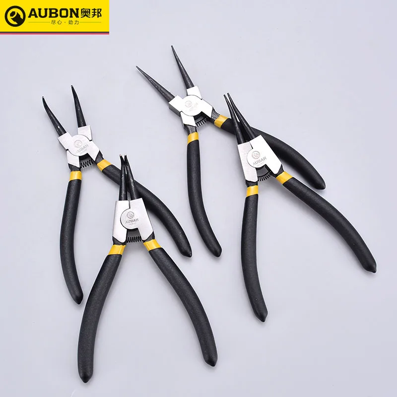 

Cross Border for Multi-Specification Straight Mouth Angle Jaw Tongs Manual Circlip Pliers Four-in-One Set Closing Ring Pliers