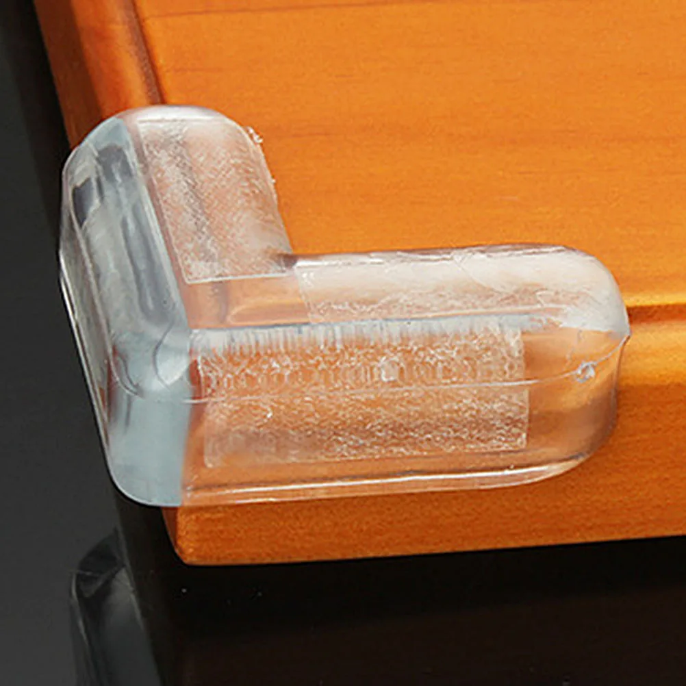 12 шт Угловые защитные l-образные прозрачные Угловые защитные детские защитные Угловые накладки для детей Детская защитная лента Подушка#20