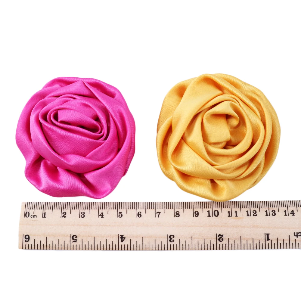David accessories 25 шт. цветы для детские повязки на голову для волос, заколки для волос аксессуары, сделай сам, Свадебная вечеринка украшения, 25Yc6382