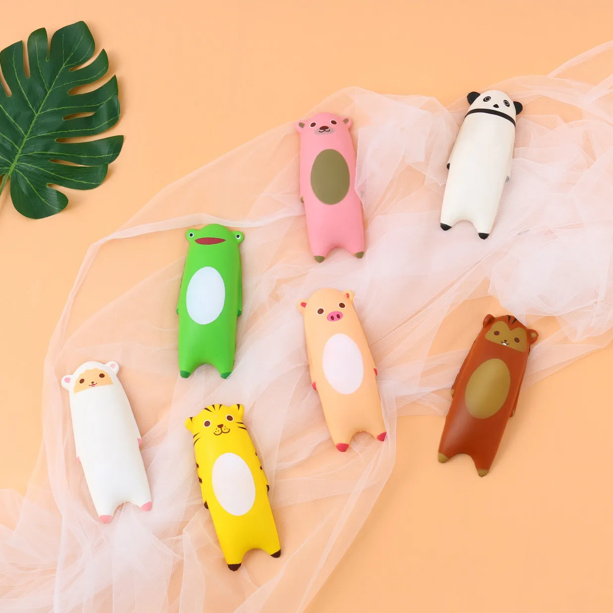 Игрушки для снятия стресса Kawaii Squeeze Toys сжимаемые милые поросята забавные детские мягкие игрушки Кот Kawaii сжимаемые игрушки для снятия стресса W806