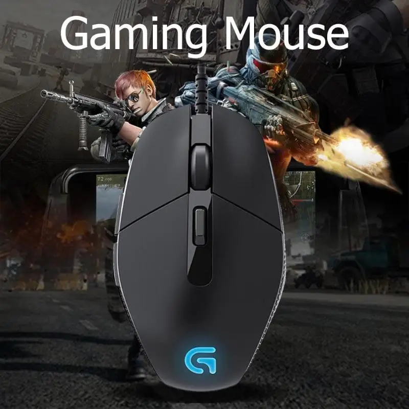 Игровая мышь logitech G302 Daedalus Prime MOBA, 6 кнопок, проводная мышь для ПК