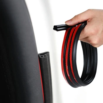 

Car Styling Rubber Car Door Seal Strip Stickers Anti-Dust Soundproof Sealing L Type Noise Insulation Auto Interior Accessories