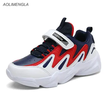 

Kids Sneakers 2020 New Autumn Boys Outdoor PU Leather Shoes Children Casual Sport Shoes Big Boys Students Breathable Shoes