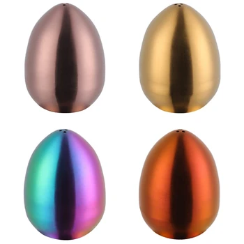 

Stainless Steel Cruet Bottles Season Salt Shaker Cans Pepper Shakers Condiment Box Cooking Seasoning Bottle BBQ Rainbow No.0