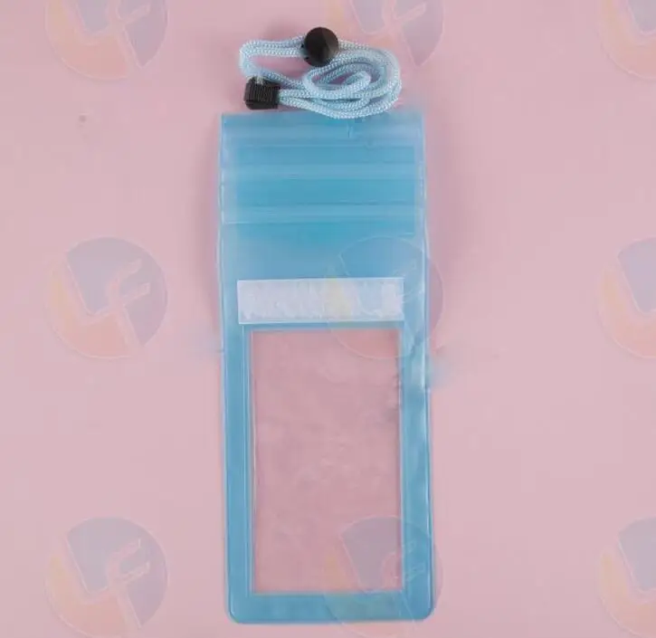Waterproof Cellphone Bag PVC Transparent Waterproof Cover Velcro Sports Swimming Diving Rafting Surfing Outdoor Bag